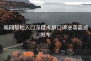 暗网禁地入口深度拆解口碑逆袭震撼发布