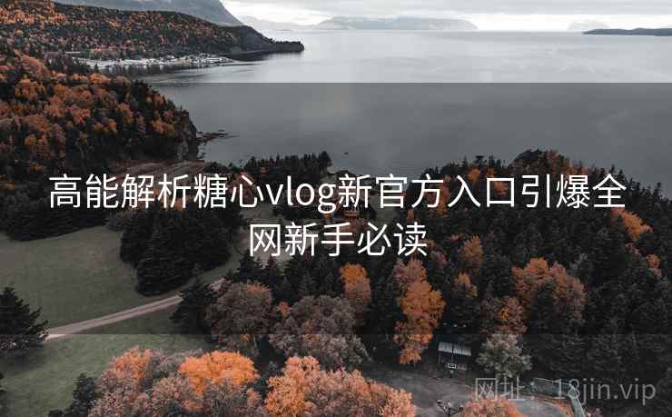 高能解析糖心vlog新官方入口引爆全网新手必读 高能解析糖心vlog新官方入口引爆全网新手必读
